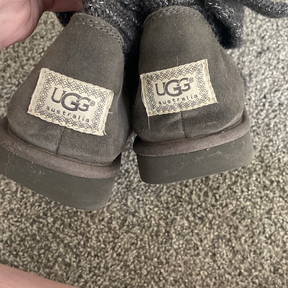 Ugg Grey button boots - Picture 2 of 3